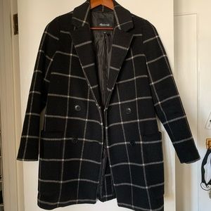 Madewell Hollis Double Breasted Coat XXS